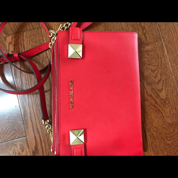 Michael Kors Orange Crossbody.In perfect condition - Picture 8 of 10